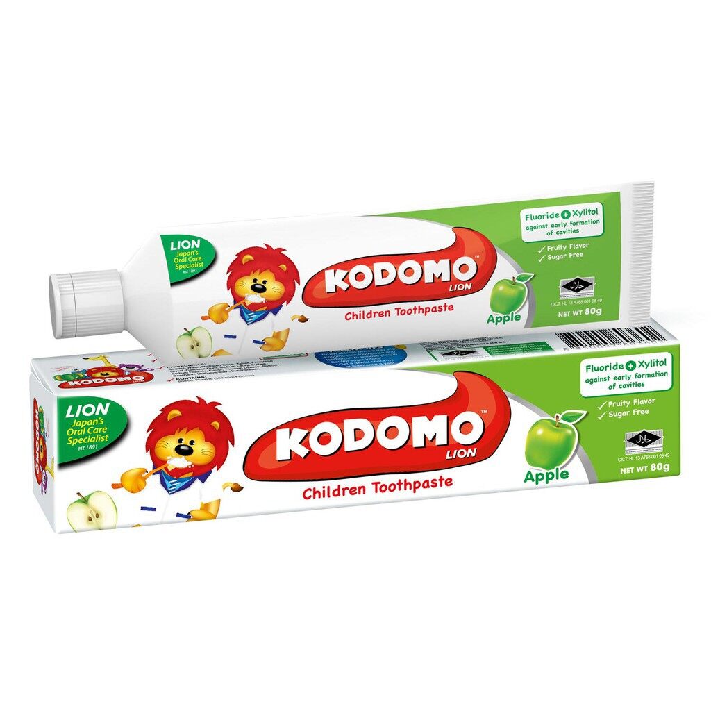 kodomo lion toothpaste age