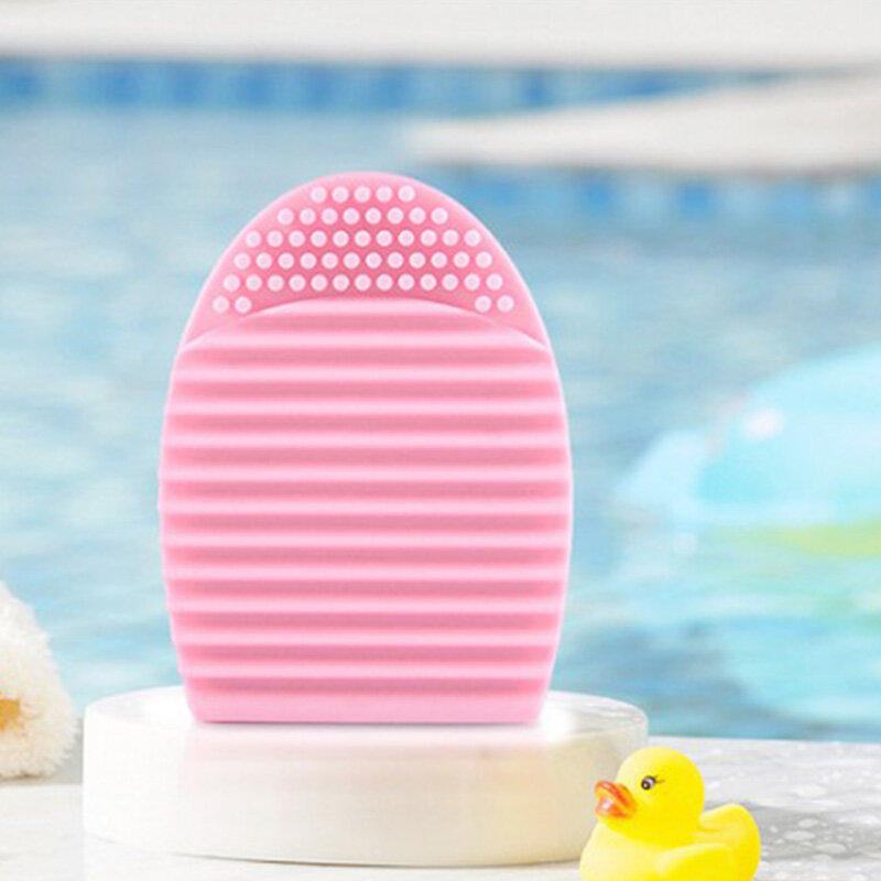 BEAUTYBIGBANG Silicone Egg Wash Face Brush Egg Brush Makeup Brush Multi-function Cleaner