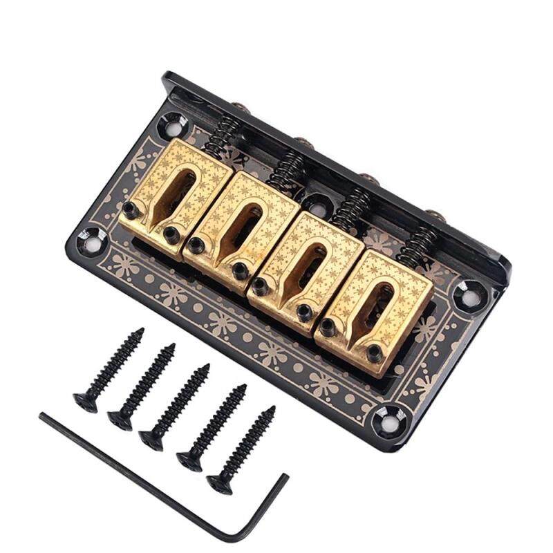 4 String Box Guitar Bridge Black Malaysia