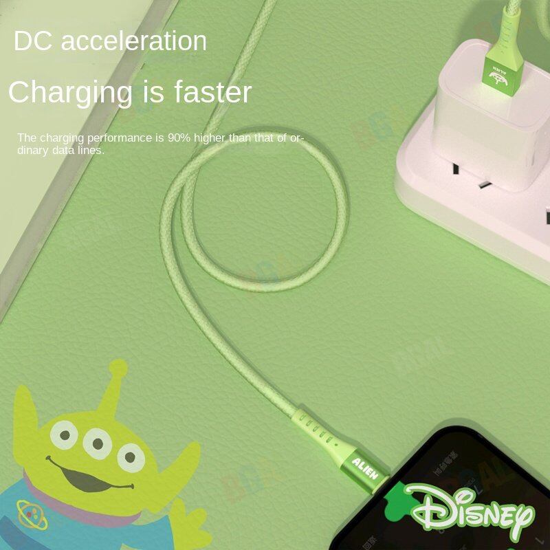(66W)100% Authentic Disney USB to Lightning Cable Fast charging With data transmission iPhone Cable USB Cable Type-C