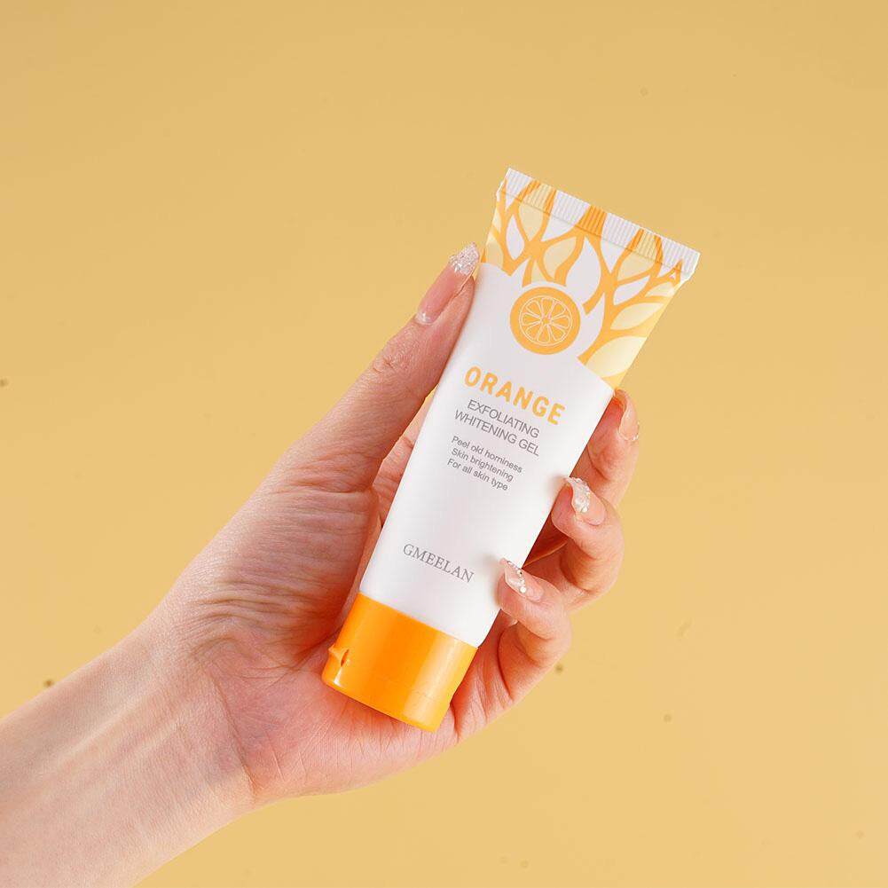 Gmeelan cam Gel tẩy tế bào chết chà kem 50g + gmeelan Gluta làm trắng kem lười Gluta Kem làm trắng da 50g