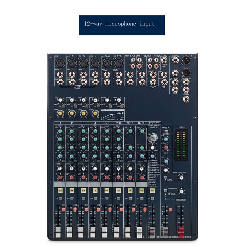 Yamaha MG166CX mixer 8 12 road 16 road take effect instrument to take