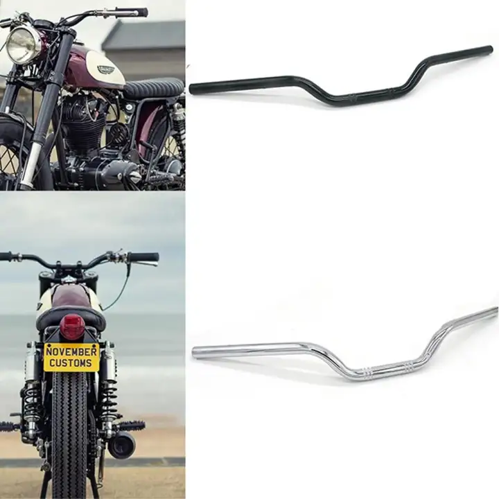 Motorcycle 22mm 7 8 Cnc Handlebars Handle Bar Tube Fat Bar Handle Bar Motor Retro Handlebar