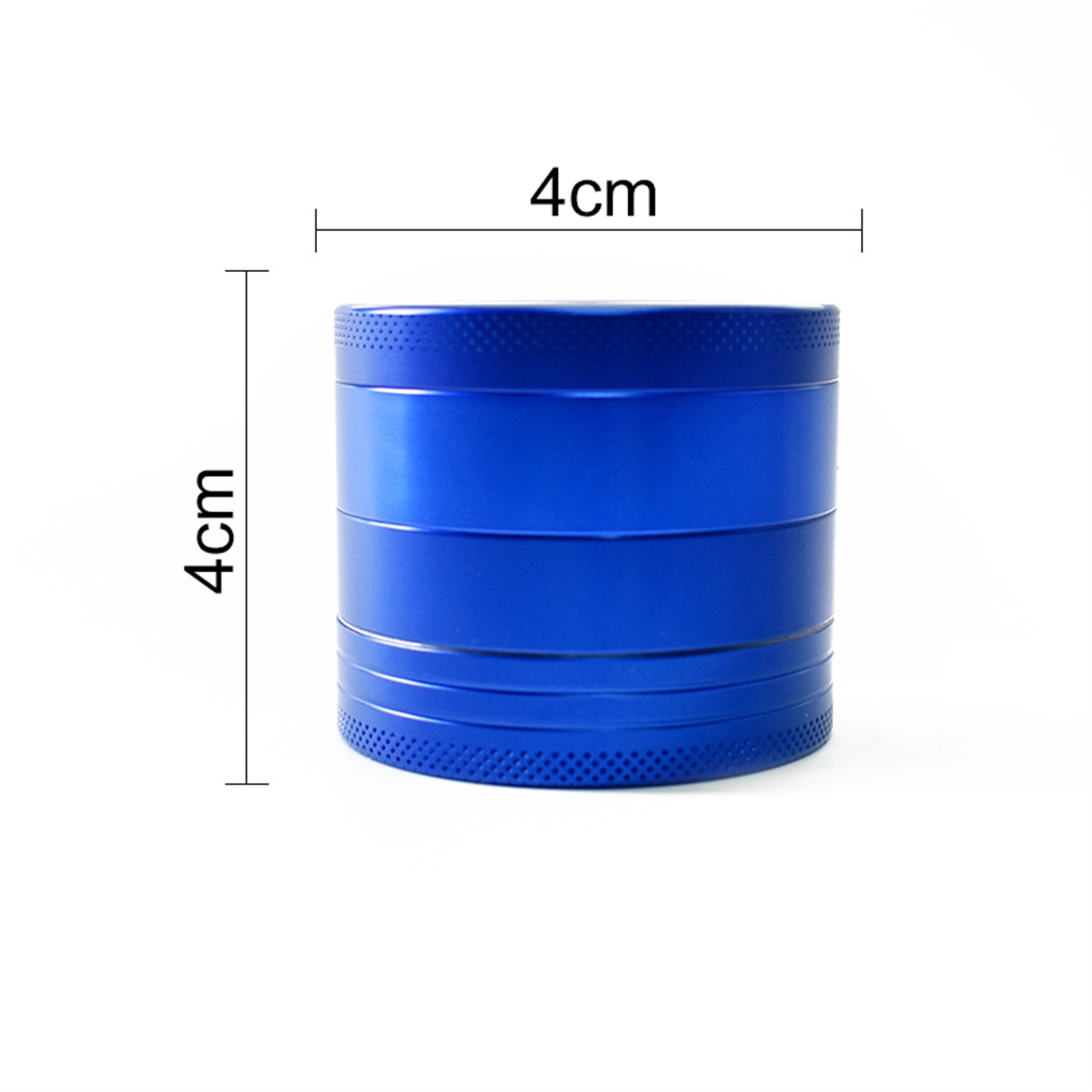 Spice Grinder Efficient Four Layer Aluminum Alloy Sharp Teeth Herb Grinder for Kitchen Spice Grinder Smooth
