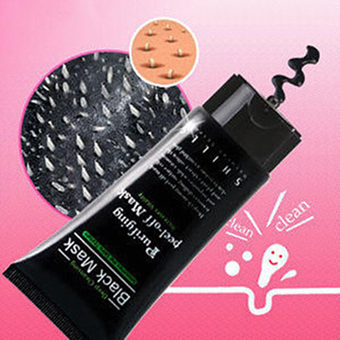 【QIAONSHOP】 Mặt Nạ Than Hoạt Tính Màu Đen Cho Mặt