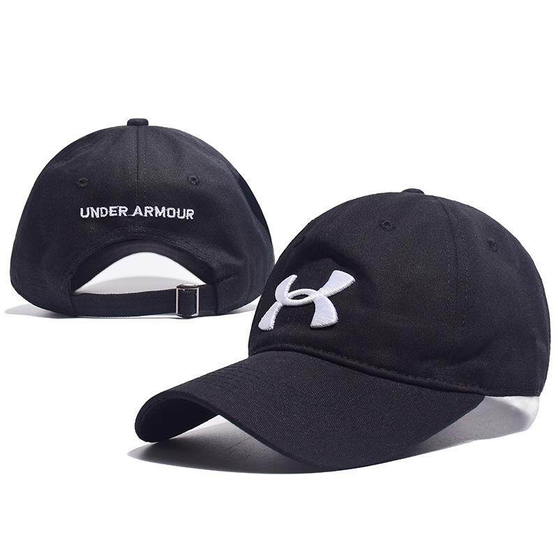 Original_Under Armour เบสบอลหมวก 100% หมวก Snapback ฝ้ายฤดูร้อน Breathable หมวกกีฬาสำหรับบุรุษและสตรีหมวก