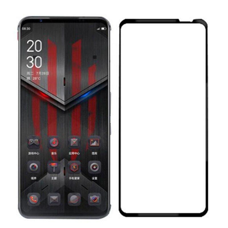 Full cover glue tempered glass for zte nubia red magic 6 6s pro 6 r 6r 6pro 6spro mars redmagic 6 red devil screen protector