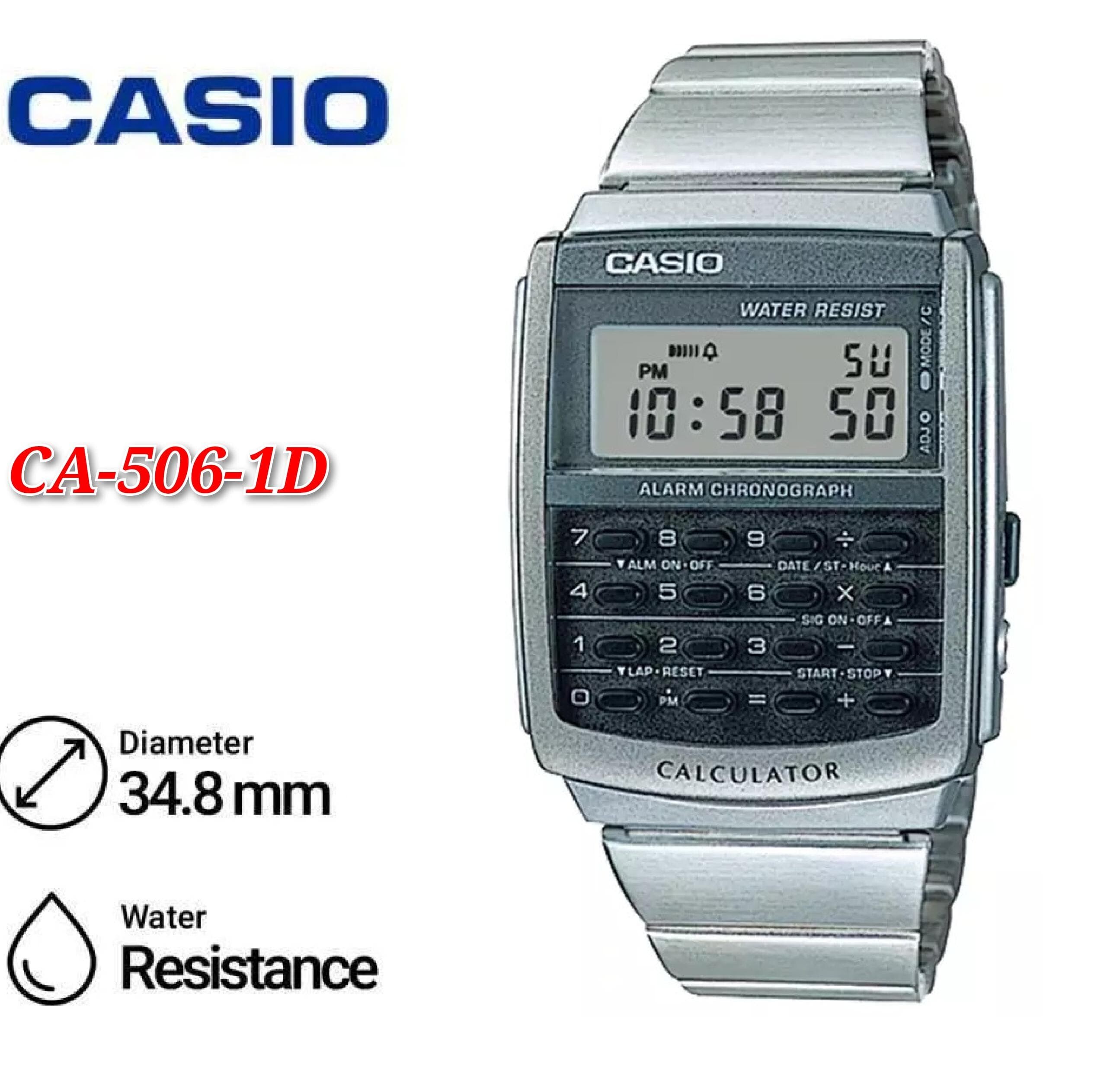 Casio 506 best sale