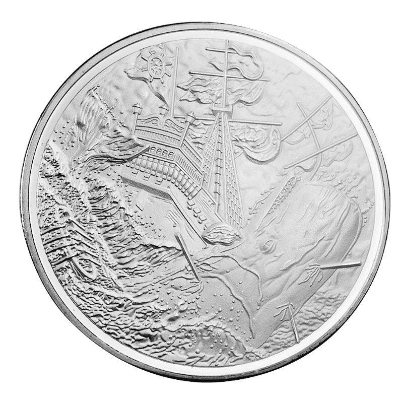 Pirate flag Commemorative Coin Collection Gift Souvenir Art Metal Antiqu