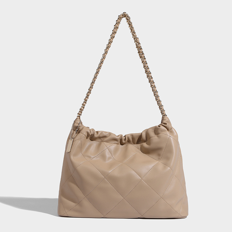 Deere Jack New women's bag fashion shoulder bag texture small Xiangfeng Ringer chain bag large capacity handbag Tote bag