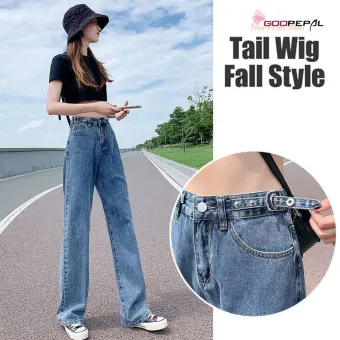 straight cut ladies jeans