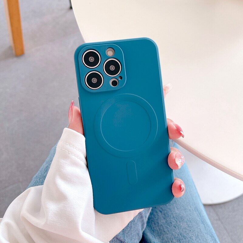 AUOVIEE For Magsafe Magnetic Wireless Charging Case For iPhone 13