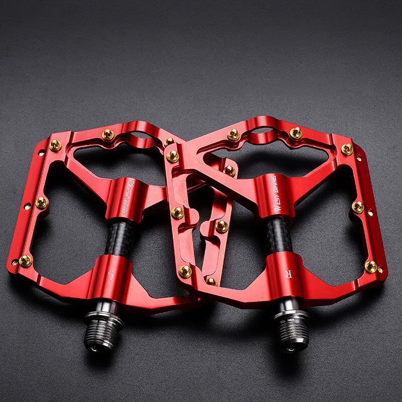 Bicycle pedals Carbon fiber pedals Mountain bike pedals High polished surface Bicycle pedals Durable bicycle accessories Pedals