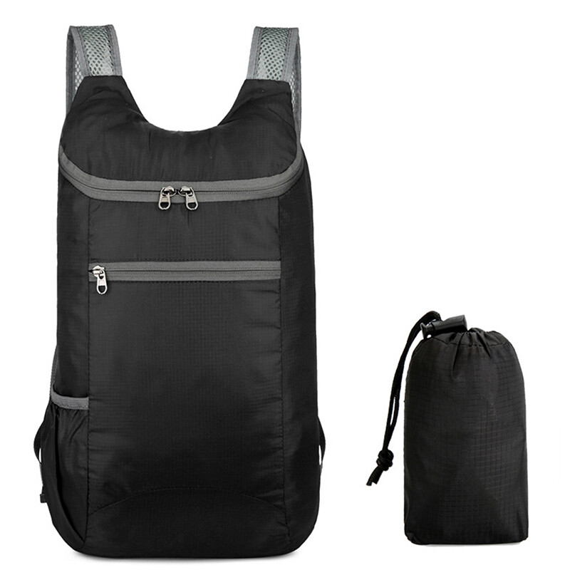 IPTY Lightweight Foldable Backpack Foldable Ultralight Outdoor Travel Backpack