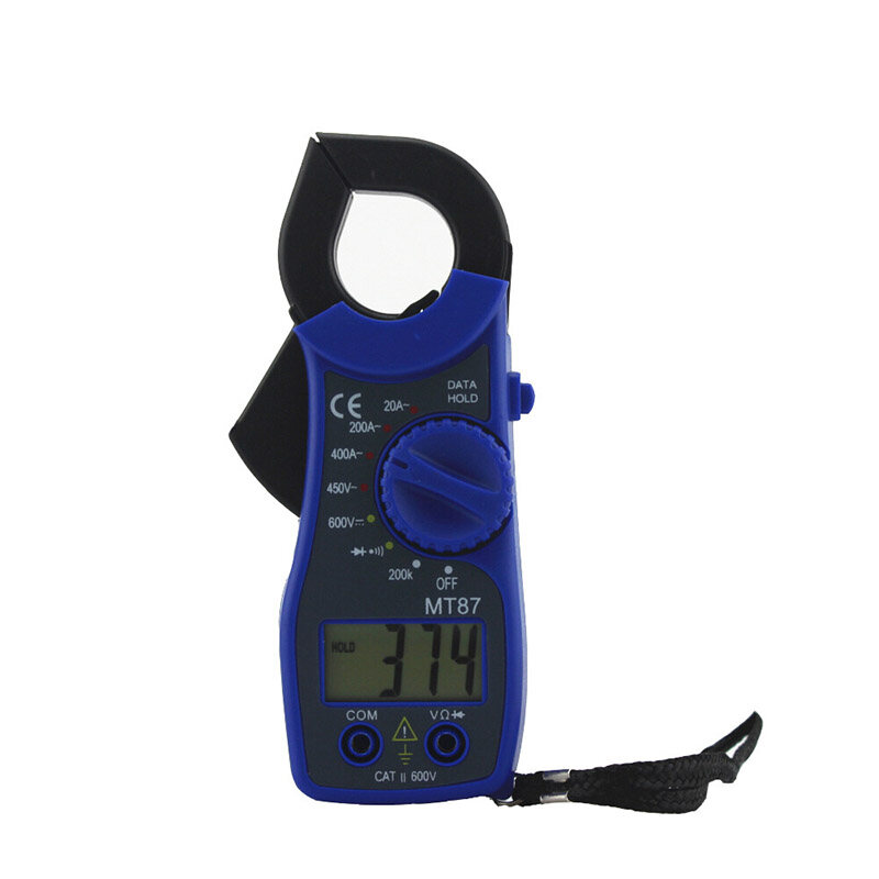 MT-87 Multimeter Clamp Voltage and Ammeter Measuring Resistance Voltage MT87 Clamp Current Meter Digital Clamp Meter