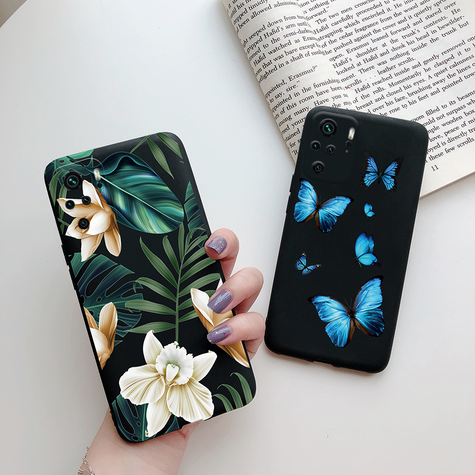 Ốp Cho Xiaomi Redmi Note 10 Ốp Lưng Hoa Hướng Dương Hoa Cúc Dễ Thương Note 10S Note 10 Pro Max Ốp Điện Thoại TPU Mềm