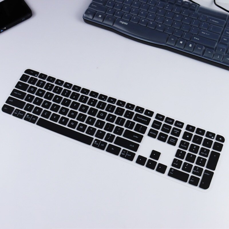 Waterproof Dustproof Clear Transparent Silicone Keyboard Cover Protectors for Logitech Craft Advanced MX Keys Keyboard