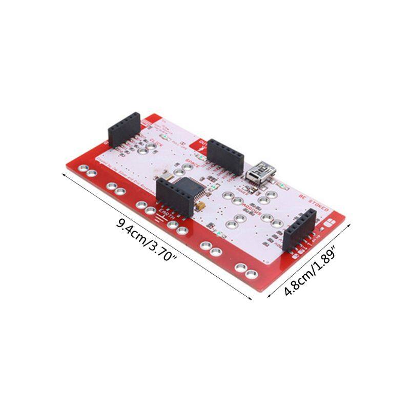 For Makey Practical Innovate Durable Child's Gift Makey Main Control Board Kit With USB Cable Dupond Alligator Clips