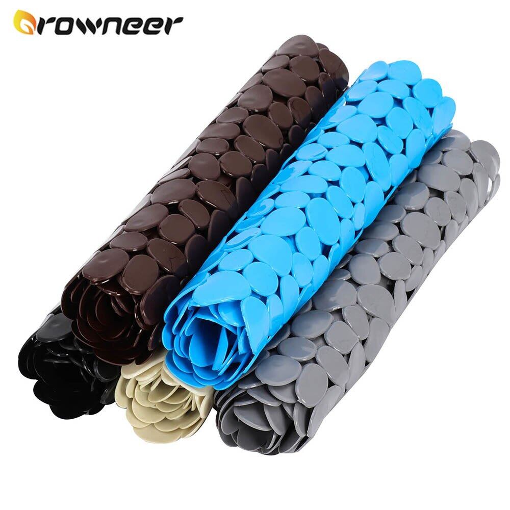 Anti Slip Bathtub Mats Pebbles Shape Shower Bath Mat Suction Cup Shower