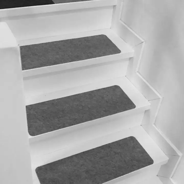 Aokaila Stair Tread Carpet Mats Self, Washable Stair Tread Rugs