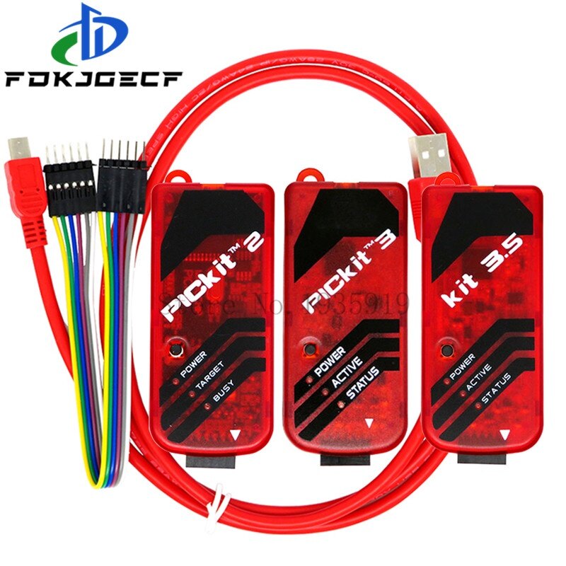 Pic kit2 kit3 kit3.5 Pickit 2 3 3.5 PicKit2 pickit3 pickit3.5 Lập Trình Viên PIC kit3 PIC giả lập mạch tích hợp