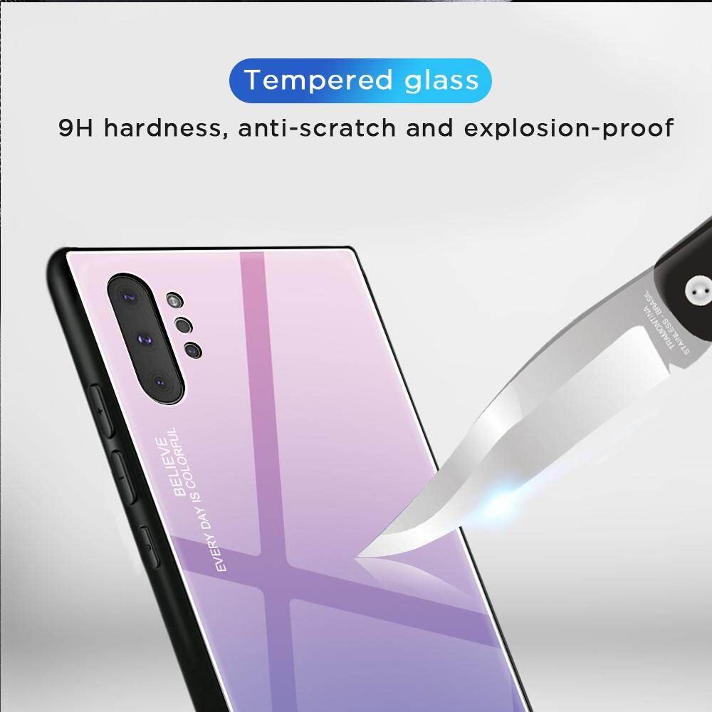 Ốp Cho Samsung Galaxy Note 10 Plus Ốp Lưng Điện Thoại Bằng Kính Cường Lực Tốt Ốp Cho Samsung Galaxy Note 10 Plus Ốp Kính Mát Thời Trang