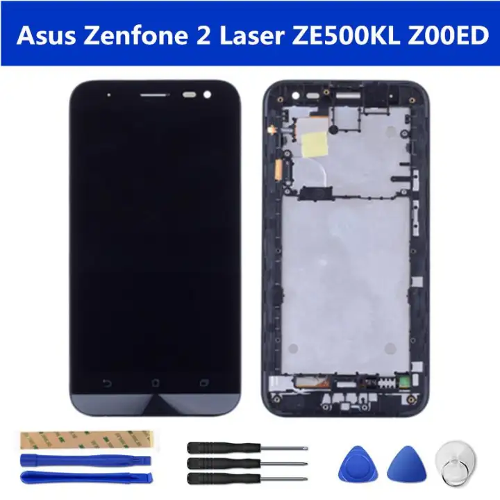 For Asus Zenfone 2 Laser Ze500kl Z00ed Lcd Display Touch Screen Digitizer With Frame 5 0 Inches Full Assembly Replacement Part Lazada Ph