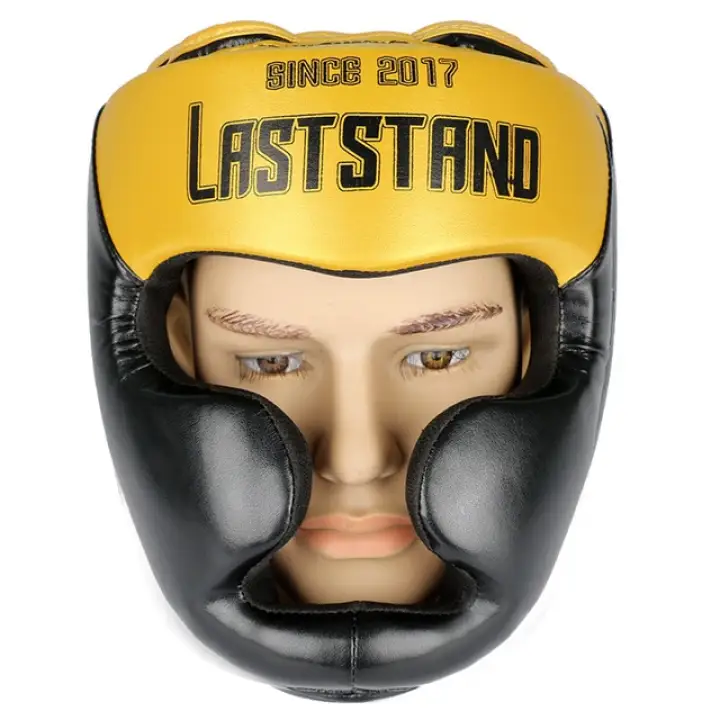 boxing helmet with nose protection