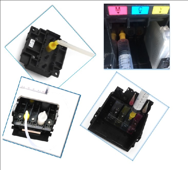 Printer Cleaning Kit For Epson Inkjet Printer For Sublimation Ink Pigment Ink Dye Ink Printer Head Cleaner Nozzle Cleaner 100ML