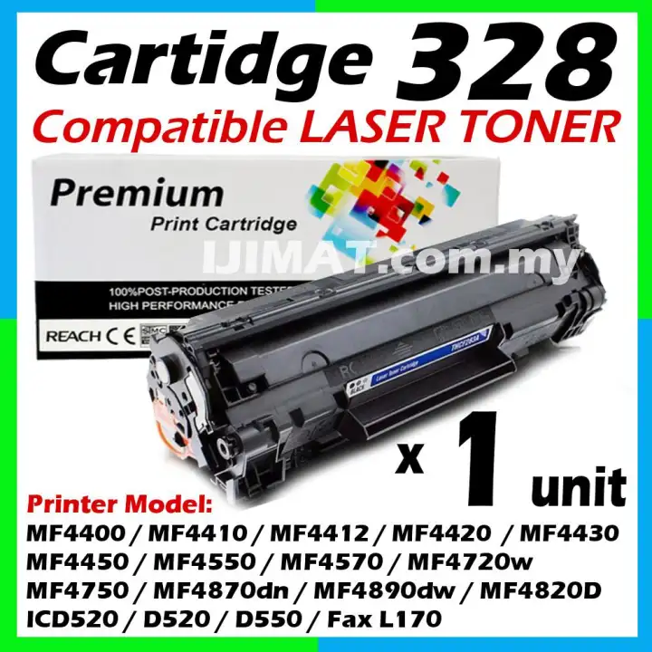 Compatible Canon 328 Cartridge 328 Crg 328 Compatible Laser Toner Cartridge For Canon Mf4400 Mf4410 Mf4412 Mf44 Mf4430 Mf4450 Mf4550 Mf4570 Mf47w Mf4750 Mf4870dn Mf40dw Mf40d Icd5 D5 D550 Fax L170 Print Lazada