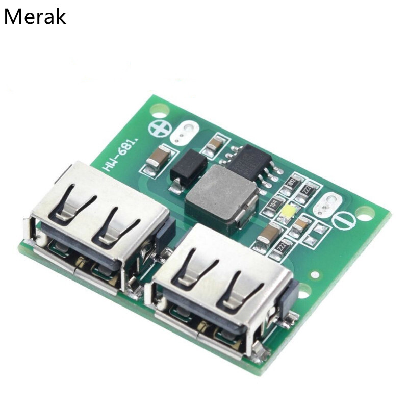 9v 12v 24v to 5v dc-dc step down charger power module dual usb output buck 3a car charging charge