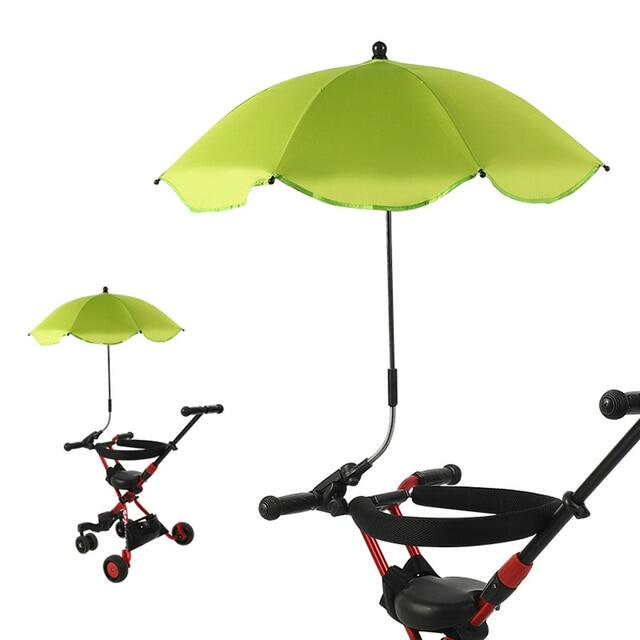 beach chair umbrella with adjustable clamp