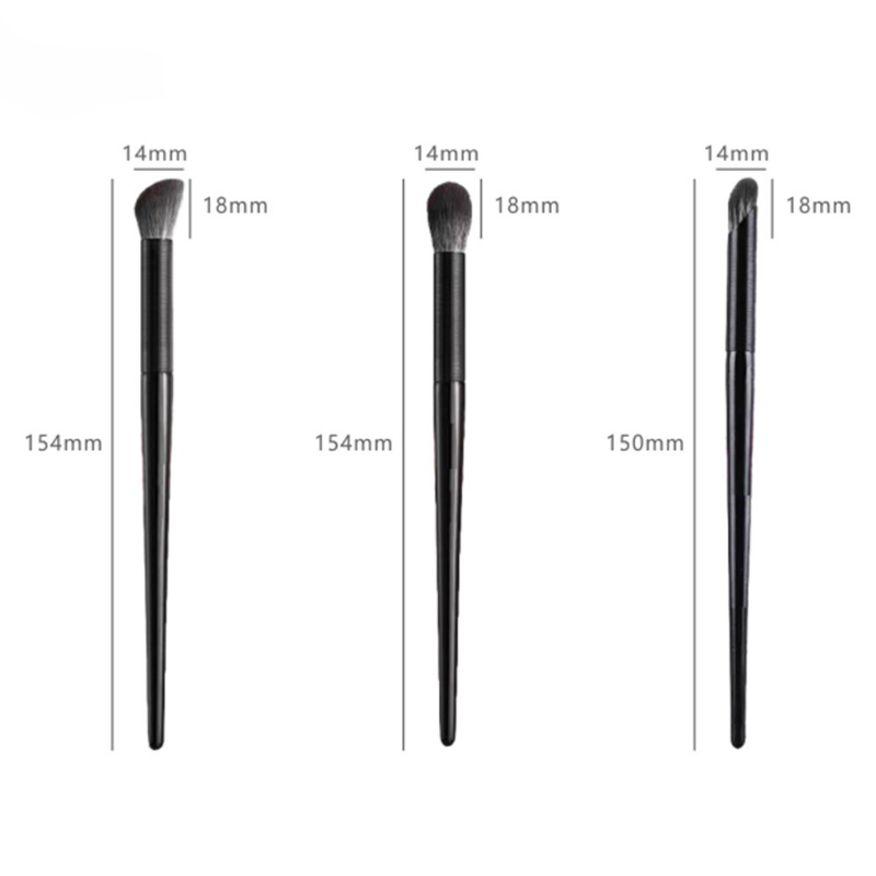 3 Chiếc Cọ Phấn Mũi Tạo Khối Cọ Trang Điểm Phấn Mắt Má Blending Dụng Cụ Trang Điểm