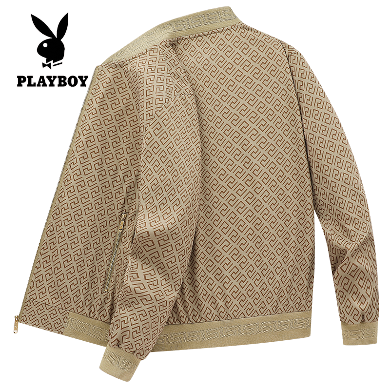 PLAYBOY fashion men's new slim lightweight jacket