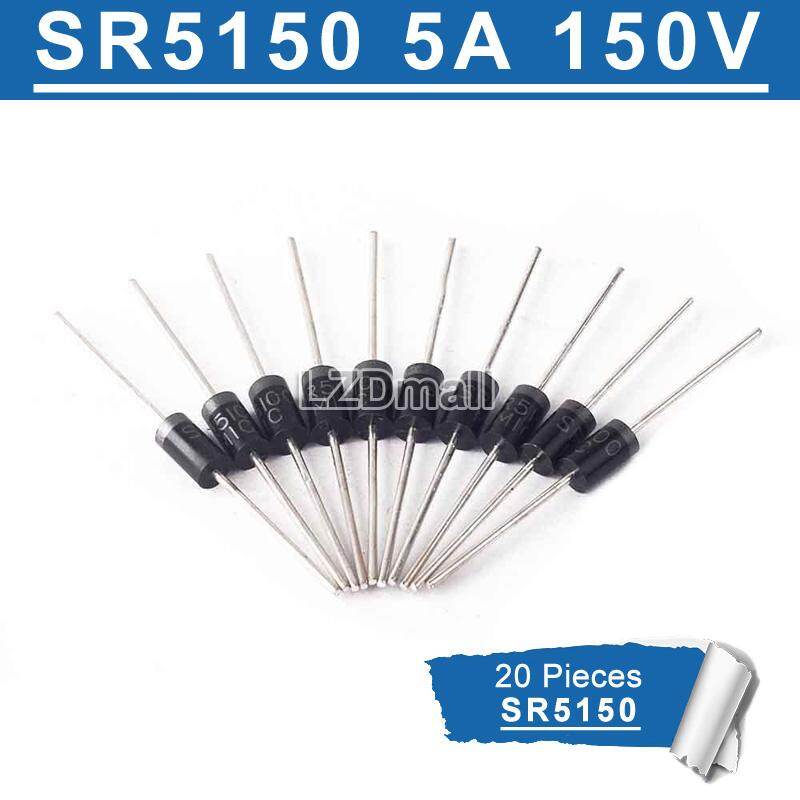 20pcs SR5150 SB5150 MBR5150 5A 150V Schottky Rectifier Diode