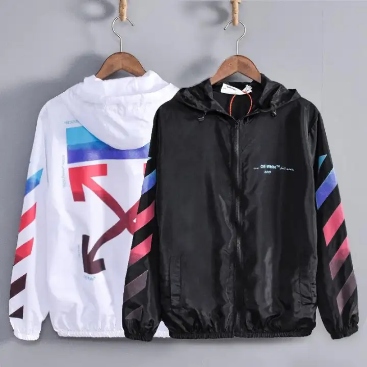 windbreaker jacket without hood