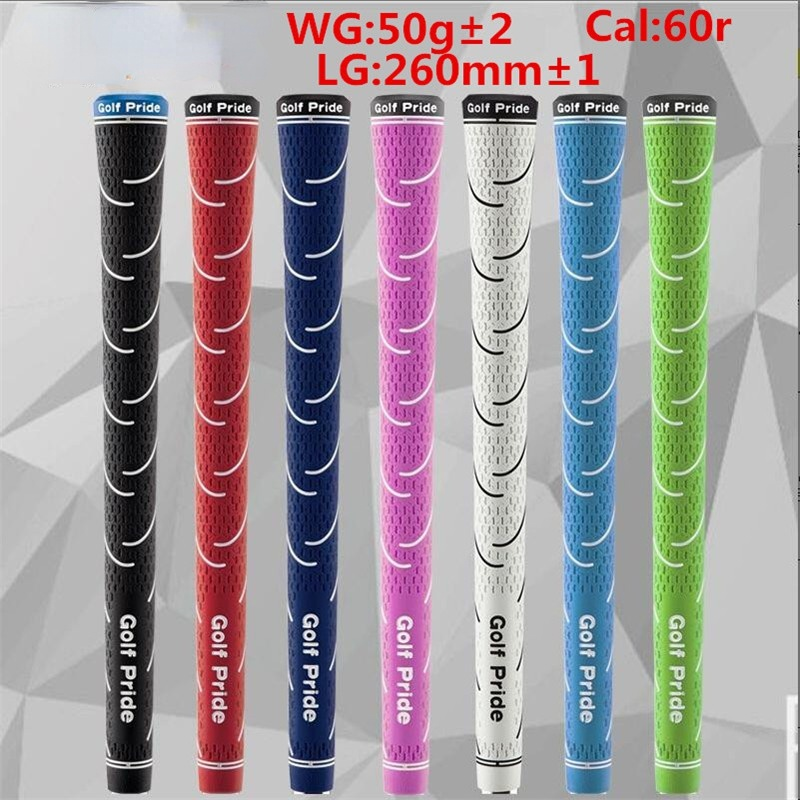 Hot sale golf grips 60R core mix 7 colors VDR golf club grips 10pc lot