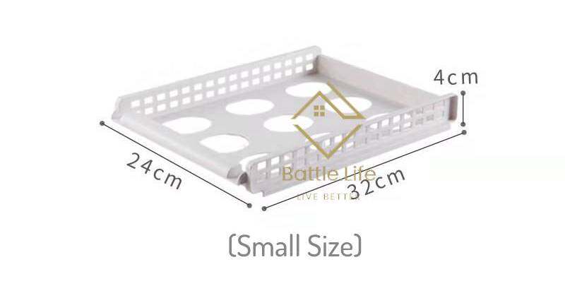 Battle.Life Stackable Wardrobe Organizer Clothes Drawer Rack Medium ...