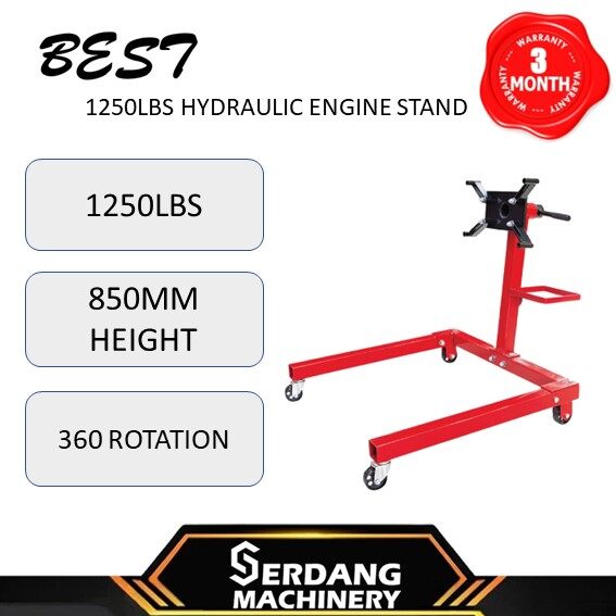 BEST 1250Lbs Hydraulic Engine Stand 3 Months Warranty Lazada