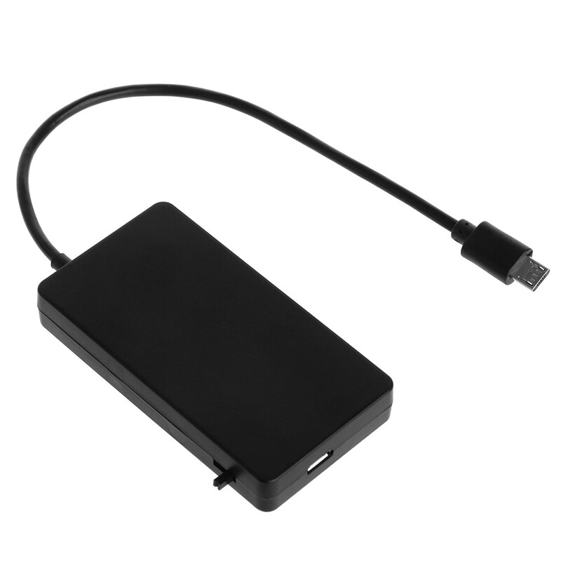 Hub 4 Cổng Micro USB OTG Cáp Chuyển Đổi Sạc Điện Dành Cho Máy Tính Bảng Điện Thoại Thông Minh