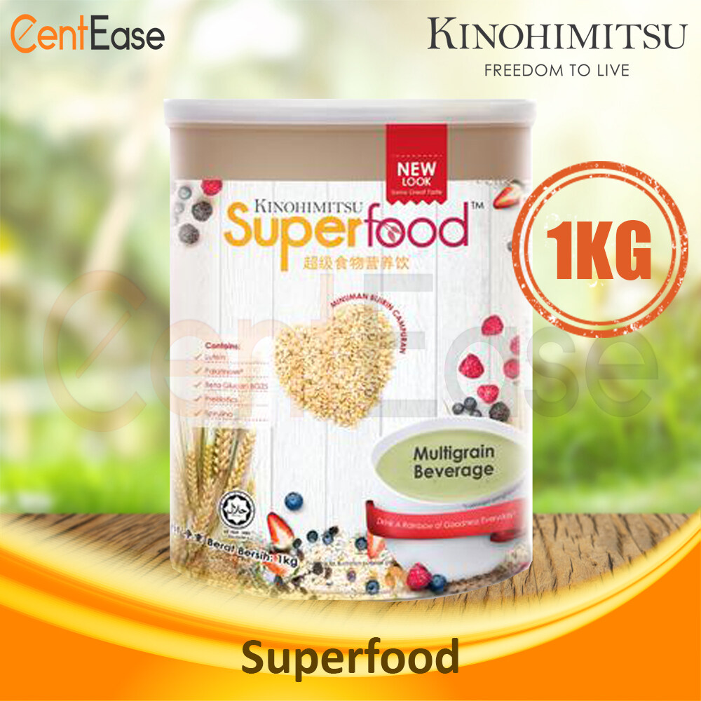 Kinohimitsu SuperFood 1kg (Exp Aug 2024) Multigrain Beverage Halal