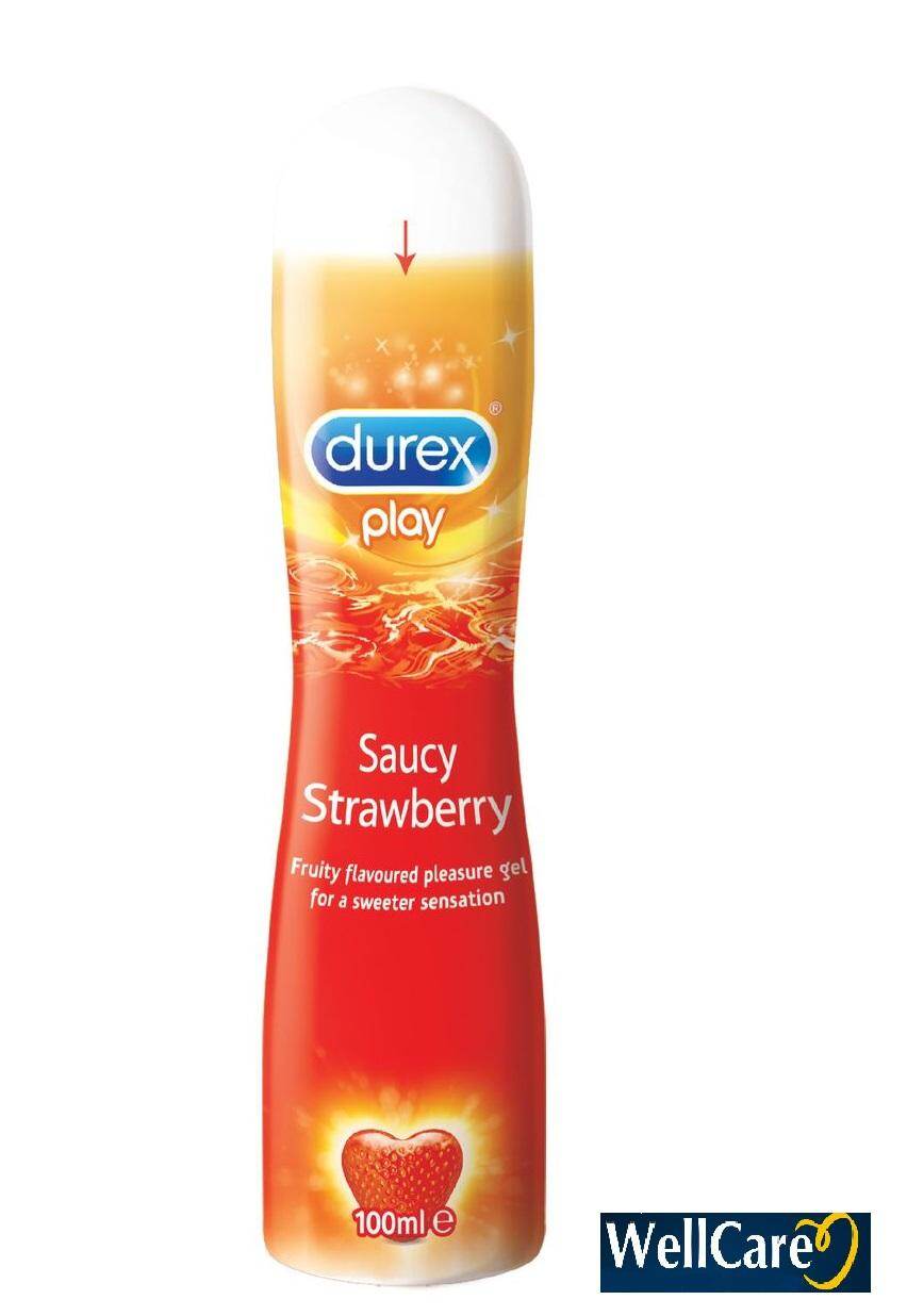 Durex Play Saucy Strawberry Pleasure Gel 100ml Lazada
