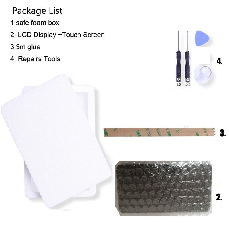 For OUKITEL WP6 LCD Display Touch Screen Digitizer Assembly LCD+Touch Digitizer 6.3 Inch Smartphone 9.0 +Tools