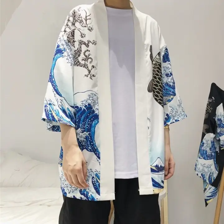 men kimono cardigan