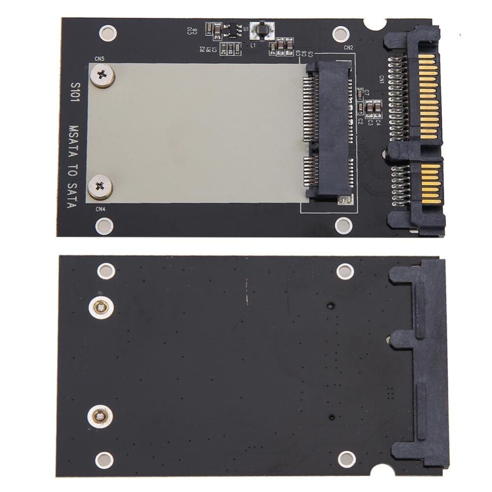 mSATA SSD to 2.5in SATA Convertor Adapter Card Computer Transition Card @9M