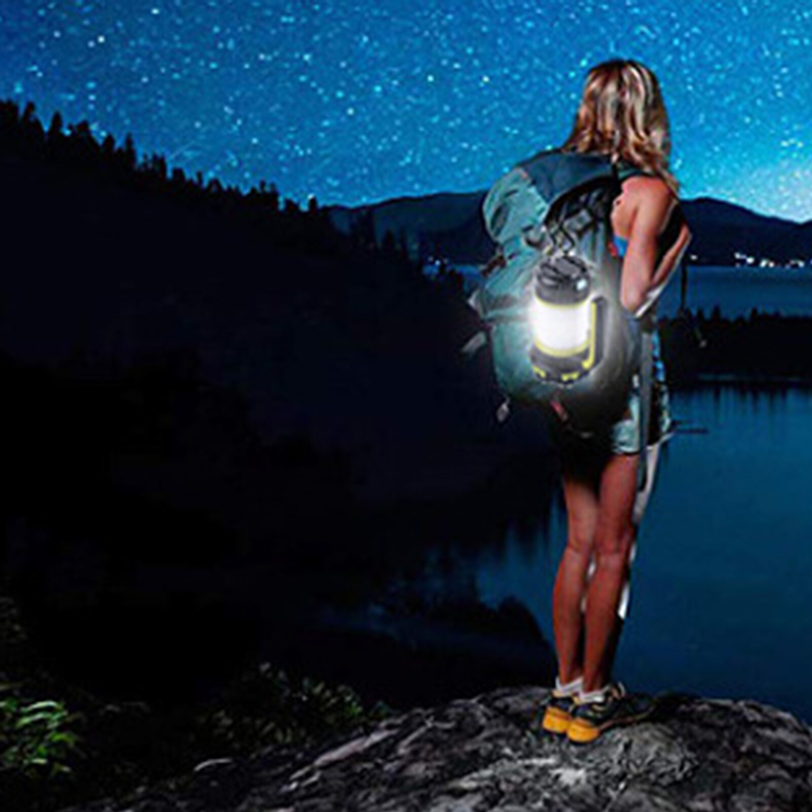 Led Camping Light with Usb Charging Bright and Energy-efficient Camping Light Portable Usb Rechargeable Camping Light Long Battery Life Multi-functional Outdoor Emergency Illumination Ideal
