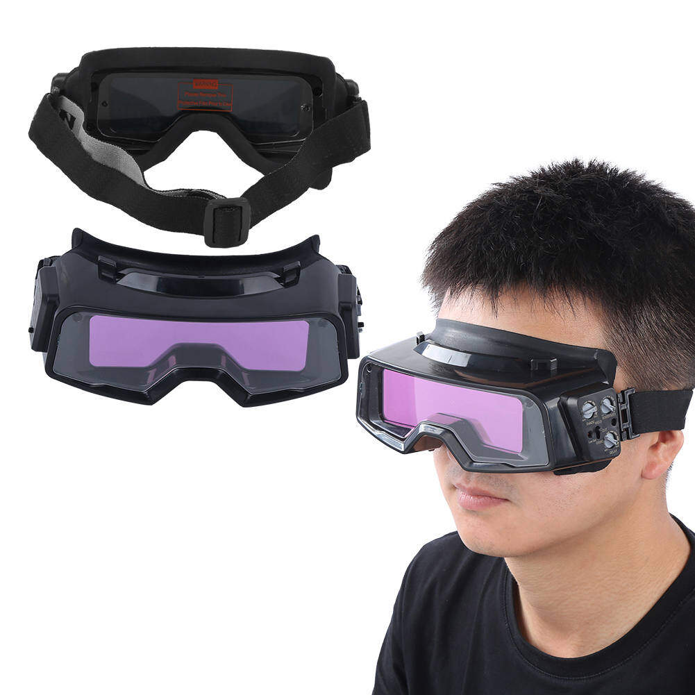 Welder Protective Goggles Automatic Dimming Screen Argon Arc Welding Accessories