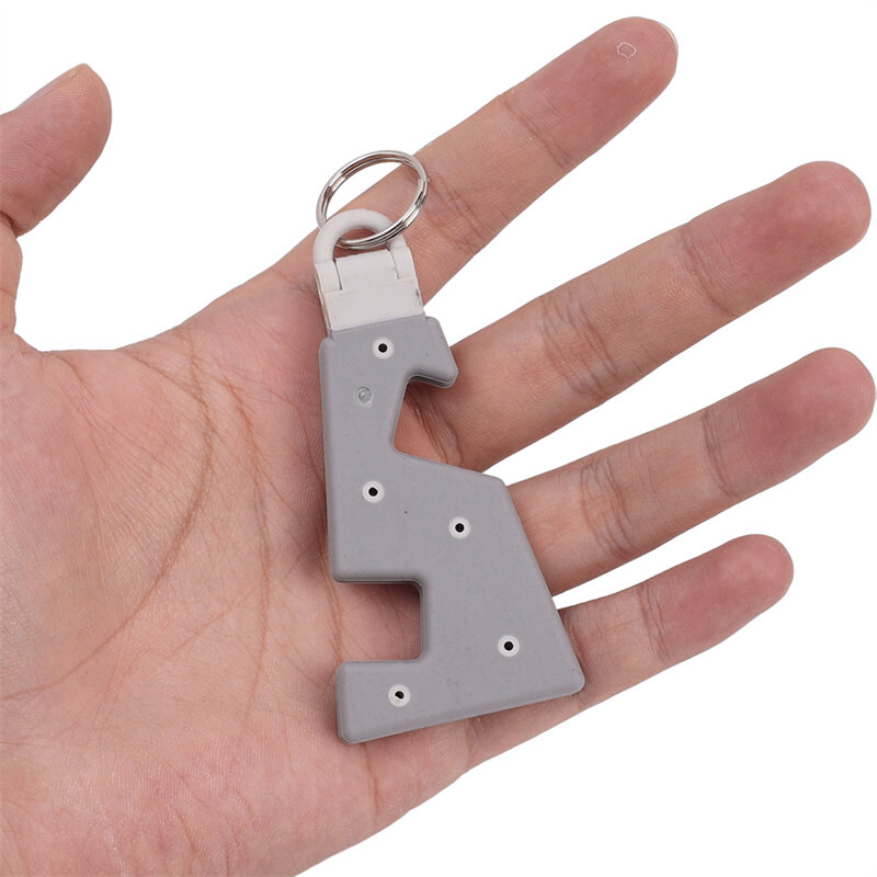 Universal Portable Foldable Desk Phone Holder Keychain Mobile Phone Stand Support Desktop Cellphone Tablet Holder Bracket