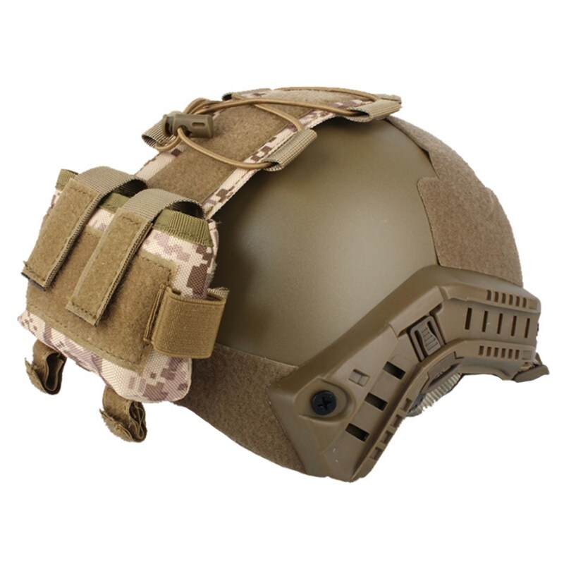 Tactical Pouch Helmet Battery Pouch Outdoor Sports Pack FAST Helmet Balance Weight Bag