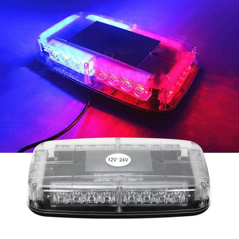 12V Xe Roof Led Strobe Lights Bar Cảnh Sát Khẩn Cấp Cảnh Báo Lính Cứu Hỏa Flash Led Đèn Cảnh Sát Màu Đỏ Và Màu Xanh